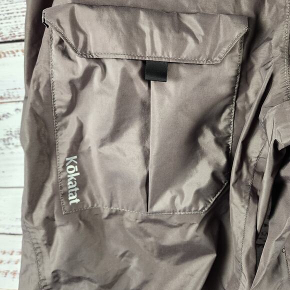 NWT Kokatat TROPOS Deluxe Boater Pants L Gray Waterproof Nylon Kayak USA Made - Picture 5 of 12